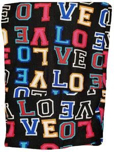 Love Print Super Soft High Rise Legging