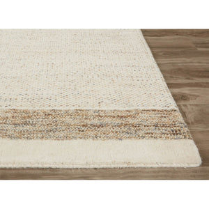 Jaipur Living ALT05 Dorado Handmade Dots Area Rug,  White/ Brown