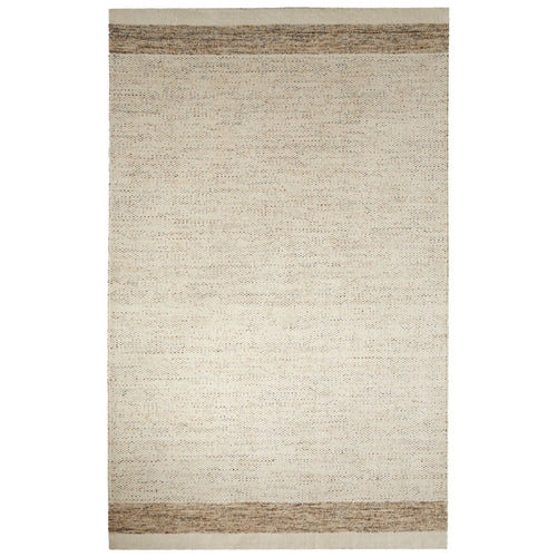 Jaipur Living ALT05 Dorado Handmade Dots Area Rug,  White/ Brown