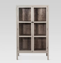 56.2" Hadley Library Cabinet with Glass - Threshold™