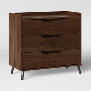 modern 3 drawer dresser room essentials Plank+Beam with Black Handle, Blonde Drawer Dresser adds that just 3 Drawer Dresser Chest, Modern