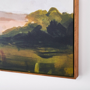 27" x 47" On Sunset Mesa Medium Wood Framed Wall Canvas - Threshold™ designed with Studio McGee