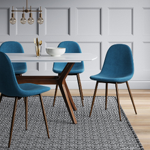 2pc Copley Upholstered Dining Chair Teal - Project 62™…