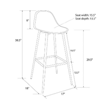 Copley Plastic Barstool - Project 62™