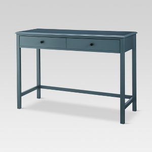 Windham Wood Writing Desk with Drawers Overcast - Threshold™