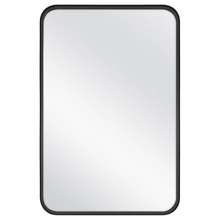 24" x 36" Rectangular Decorative Mirror with Rounded Corners Black - Threshold™ designed with Studio McGee…