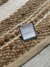 5'x7' Riverton Hand Woven Striped Jute/Wool Area Rug Tan - Threshold™ designed with Studio McGee