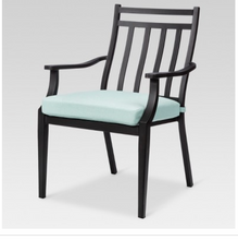 Fairmont 6pk Steel Patio Dining Chairs Aqua (Blue) - Threshold