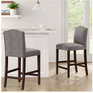 Camelot Nailhead Trim Counter Height Barstool - Threshold™