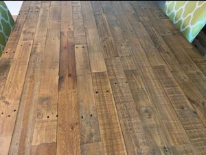 76" Butcher Block Style Dining Room Table