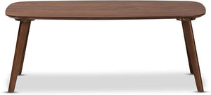 Baxton Studio Coffee Tables, One Size, Walnut