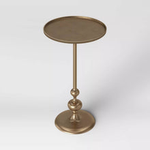 Londonberry Turned Accent Table Brass - Threshold™