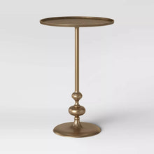 Londonberry Turned Accent Table Brass - Threshold™