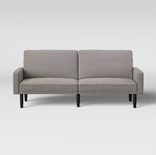 Futon Sofa With Arms Dark Gray - Room Essentials™