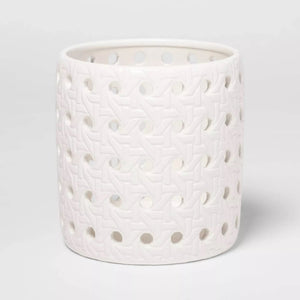 Ceramic Bamboo Pattern Candle Holder Sleeve - Threshold™