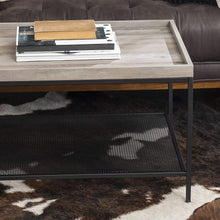 Set of 3, 42” Coffee Table and 2 End Tables, Grey