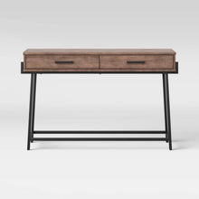 Corinna Angle Leg Sofa Console Wood - Threshold™