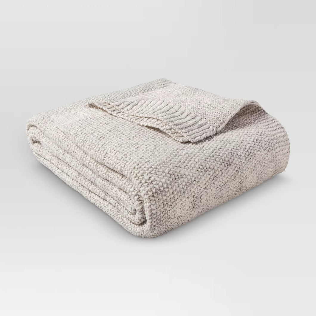 Sweater Knit Bed Blanket - Threshold™