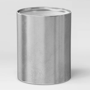 Manila Cylinder Drum Accent Table Silver - Project 62™