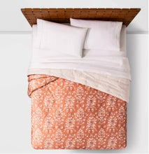 Twin Ikat Tufted Velvet Quilt Coral - Opalhouse™