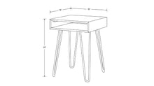 Hair Pin Accent Table White - Room Essentials™