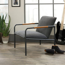 Metal Lounge Chair, Charcoal Gray finish