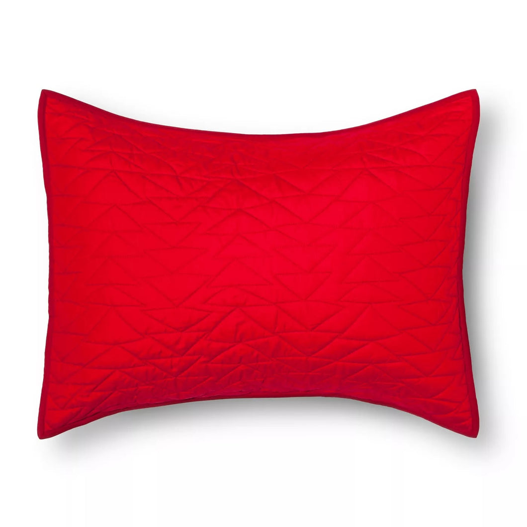 Triangle Stitch Standard Pillow Sham - Pillowfort™