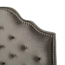 Full/Queen Silas Studded Headboard Gray - Christopher Knight Home