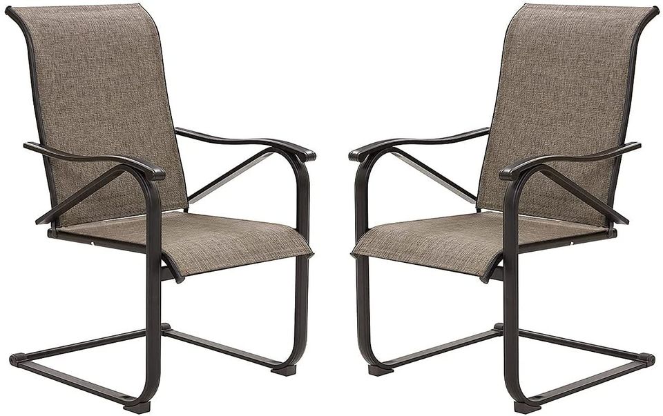 Set of 2, Garden Porch/Outdoor Dining Chairs