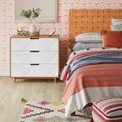 Touraco Dresser White Brown - Opalhouse , Brown White Independent Pieces Touraco Dresser White Brown - Opalhouse , Brown White Independent Pieces