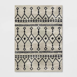 Moroccan Tribal Rug Black/White - Opalhouse™