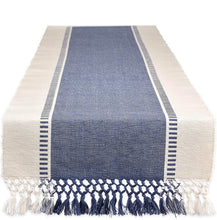 13”x72” Woven Table Runner, Blue