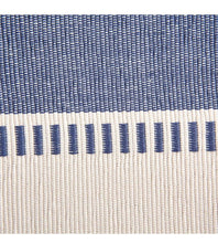 13”x72” Woven Table Runner, Blue