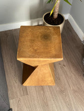 18" Light-Weight Concrete Top Accent Table, Natural