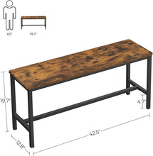 Set of 4, 1 47.2 " Table, 1 42.5 Dining bench and Set of 2, Mid Century Dining Table