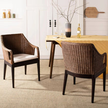 Dining Chair Wood/Brown - Safavieh